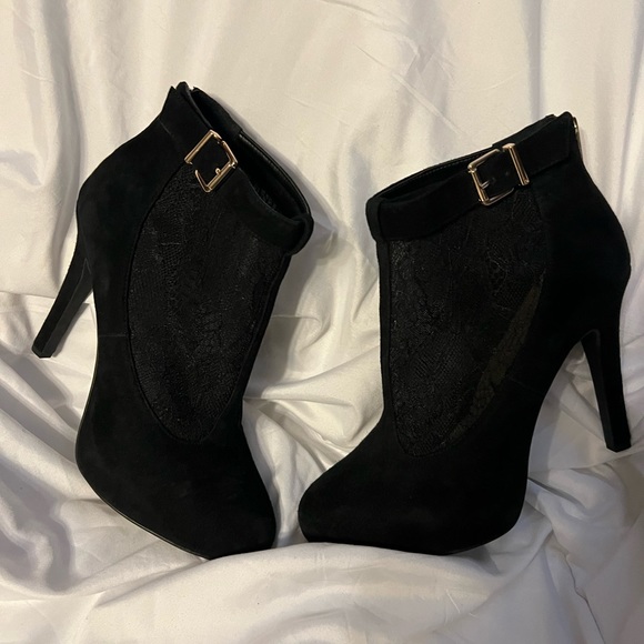 EUC Jessica Simpson high heel shoes. Size 10M/40. - Picture 5 of 12